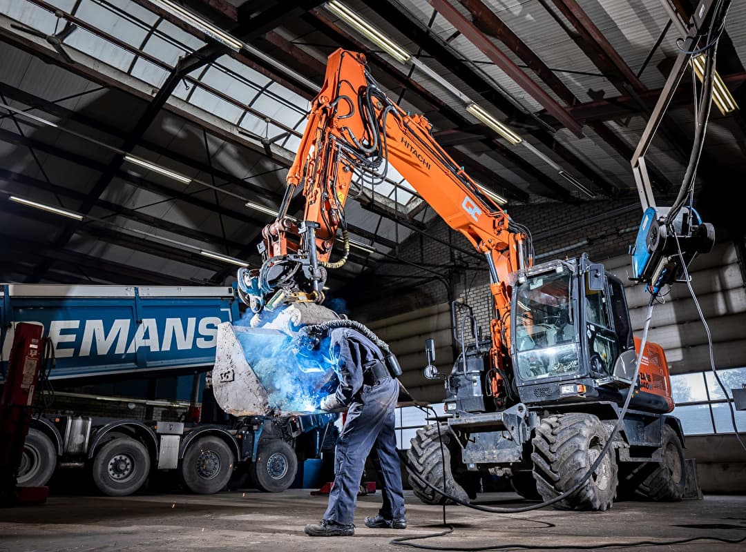Werkplaats van Coremans, waar Wave AI Solutions een AI-training op locatie verzorgde