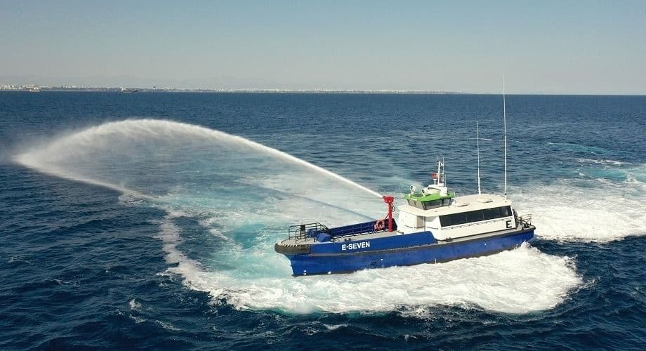 EMAR Offshore Services schip op zee