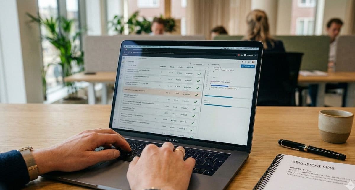 Dataverwerking en analyse op kantoor